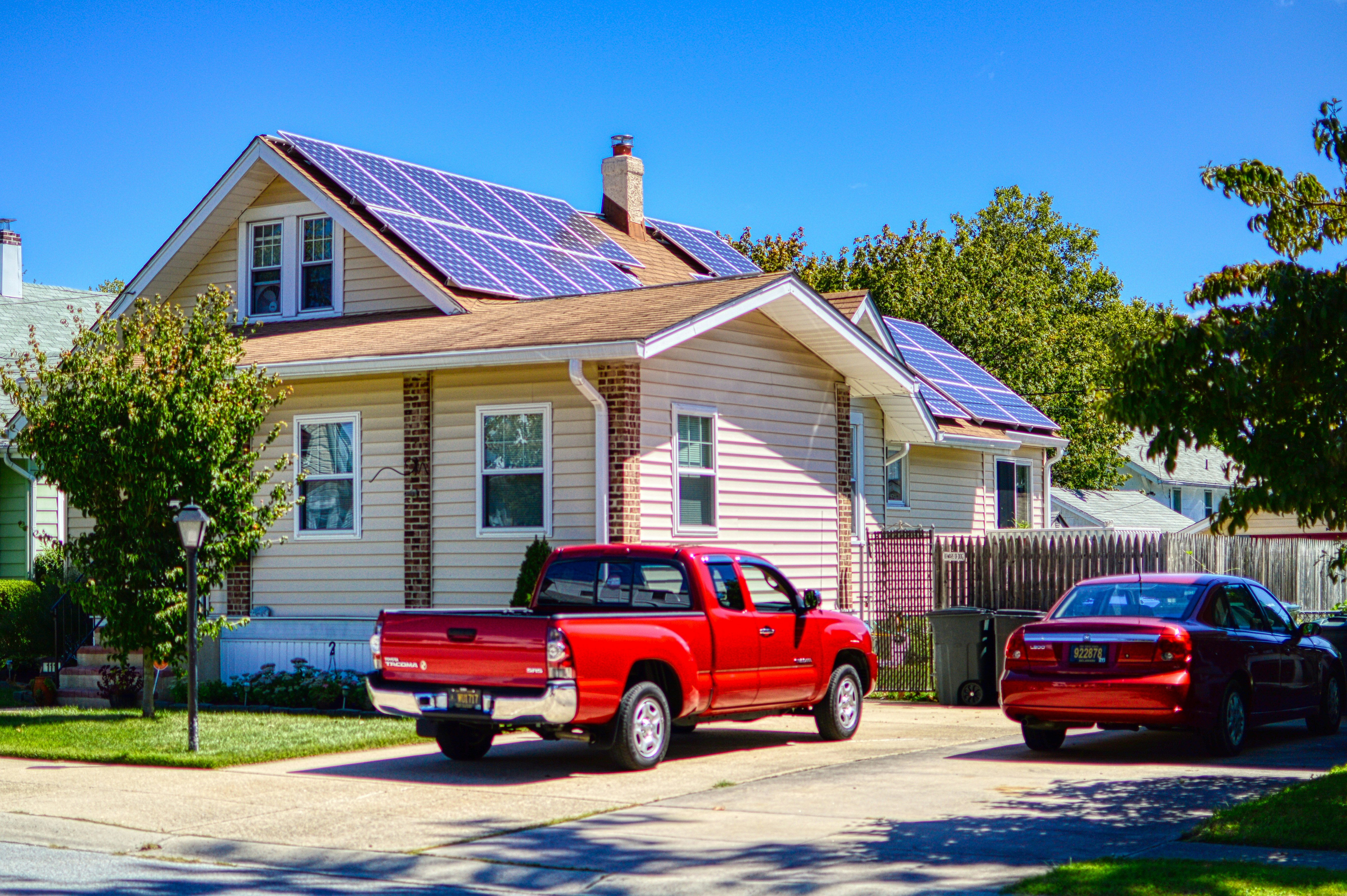 Solar Panels on Roof